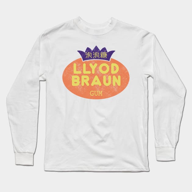 Lloyd’s Chinese Gum Long Sleeve T-Shirt by Milasneeze